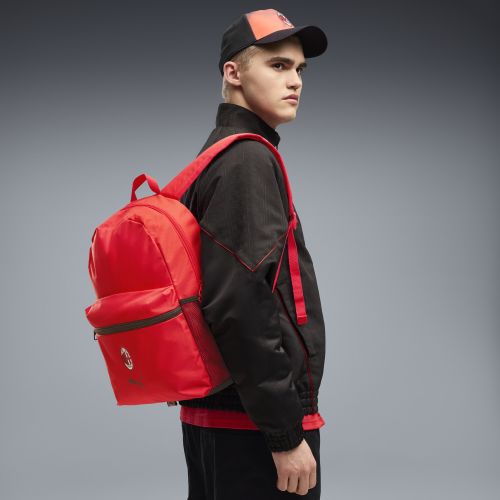 AC Milan Essentials Backpack (22L) in Red - PUMA - Modalova