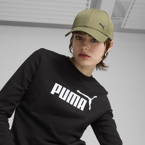 Essentials Metal Cat Baseball Cap in Green - PUMA - Modalova