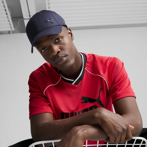 Essentials Metal Cat Baseball Cap in Blue - PUMA - Modalova