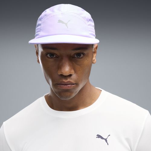 Essentials Running 5 Panel Cap in Purple - PUMA - Modalova