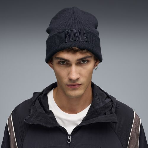 Classic Graphic Mid Crown Beanie in Blue - PUMA - Modalova