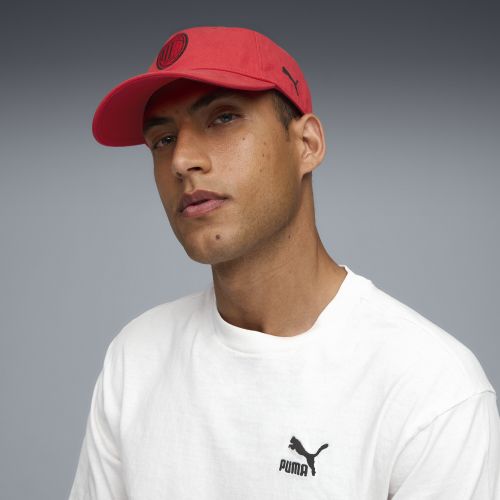 Cappellino AC Milan Essentials unisex, Accessori, Rosso, OSFA - PUMA - Modalova