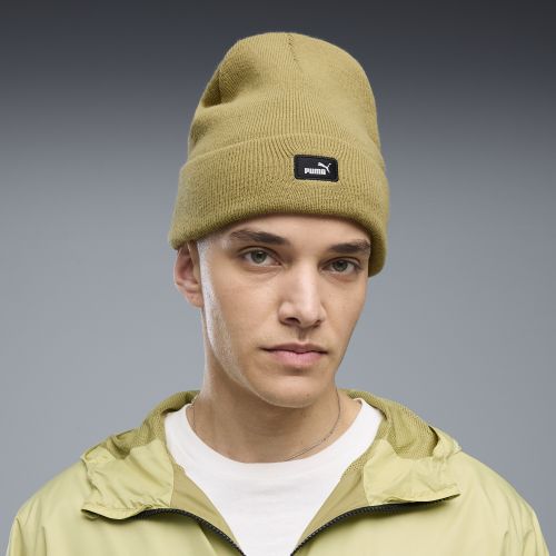 Essentials Mid Crown Beanie in Brown - PUMA - Modalova