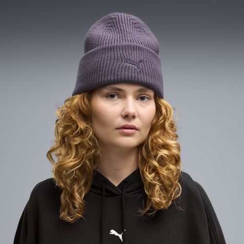 Wardrobe Essentials Chunky Mid Crown Beanie in Gray - PUMA - Modalova