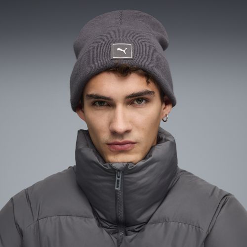 Wardrobe Essentials High Crown Beanie in Gray - PUMA - Modalova