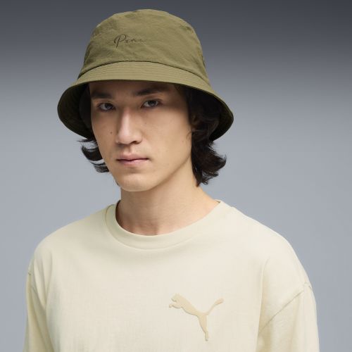 Gorro tipo pescador Premium Essentials Script, Accesoiros, Verde, S - PUMA - Modalova
