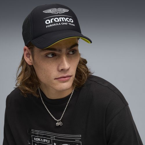 X ASTON MARTIN ARAMCO F1® TEAM Trucker Cap in - PUMA - Modalova