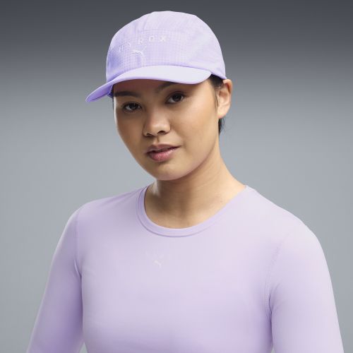 Gorra de running estampada x HYROX de 5 paneles, Accesoiros, Morado, OSFA - PUMA - Modalova