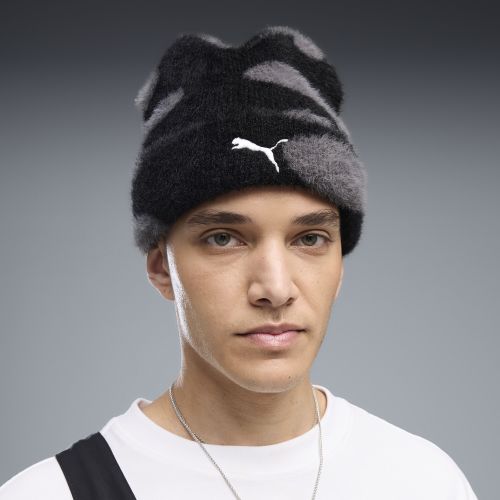 Brushed Printed Mid Crown Beanie in - PUMA - Modalova
