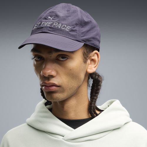 RUN Culture Collective Short Visor Cap in Gray - PUMA - Modalova