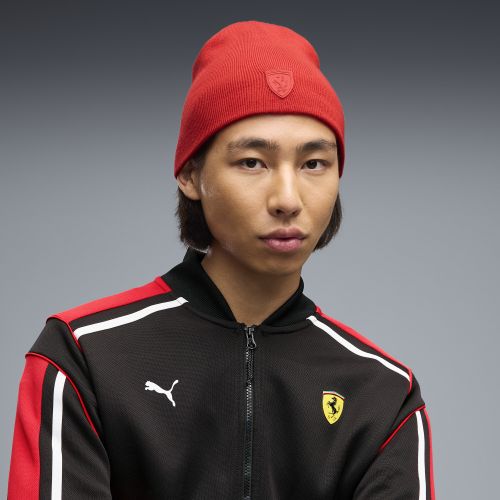 Scuderia Ferrari Pro Cuffless Beanie in Red - PUMA - Modalova