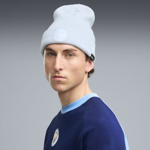 Manchester City ftblEssentials Beanie in Blue - PUMA - Modalova