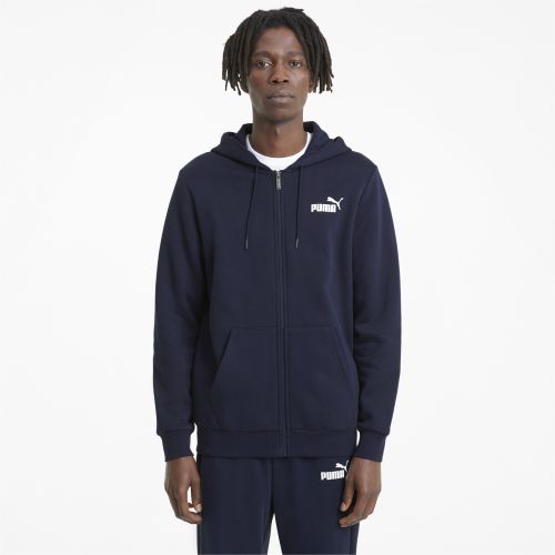 Sudadera con capucha y cremallera Essentials para hombre - PUMA - Modalova