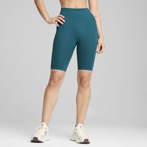 SHORTS DE MOTORISTA SIN COSTURAS DE CINTURA ALTA PARA MUJER SHAPELUXE - PUMA - Modalova