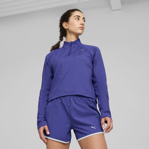 Camiseta RUN CLOUDSPUN con cremallera de un cuarto para mujer - PUMA - Modalova