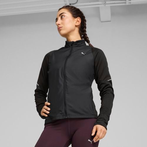 Chaqueta polar RUN Grid tejida para mujer - PUMA - Modalova