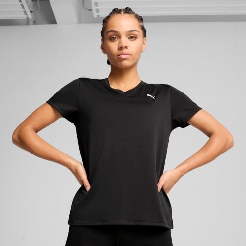 T-shirt con scollo a V TAD ESSENTIALS da donna - PUMA - Modalova