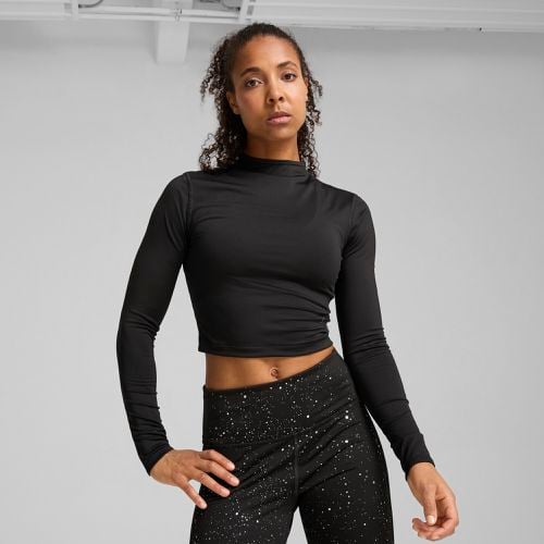 Crop top de manga larga INTERGALACTIC para mujer - PUMA - Modalova