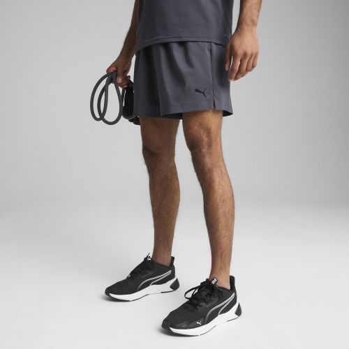 Shorts in tessuto TAD ESSENTIALS da 5" da uomo, Accessori, Grigio, S - PUMA - Modalova
