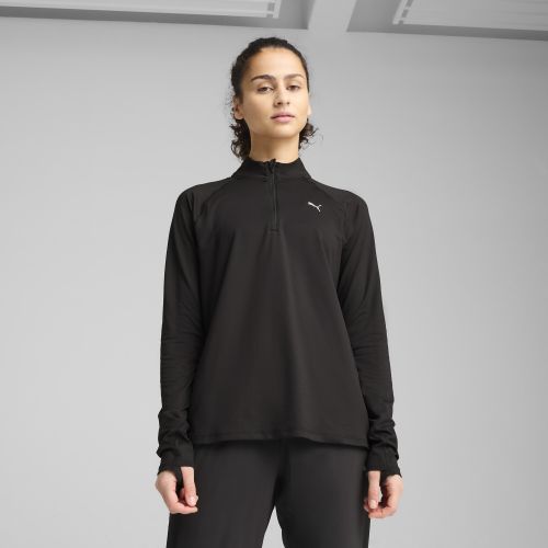 RUN VELOCITY CLOUDSPUN Quarter-Zip Top Women in | Size Medium - PUMA - Modalova