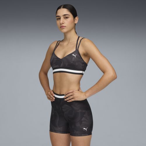 Brassière maintien léger FLORAL RIBBON, Vêtements, Noir, S - PUMA - Modalova