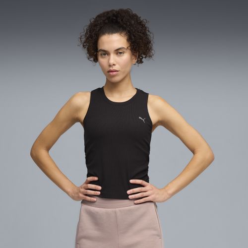 Canotta a coste CLOUDSPUN da donna, Abbigliamento, Nero, 3XL - PUMA - Modalova