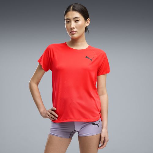 T-shirt da running Lightspeed da donna, Abbigliamento, Rosso, XXS - PUMA - Modalova
