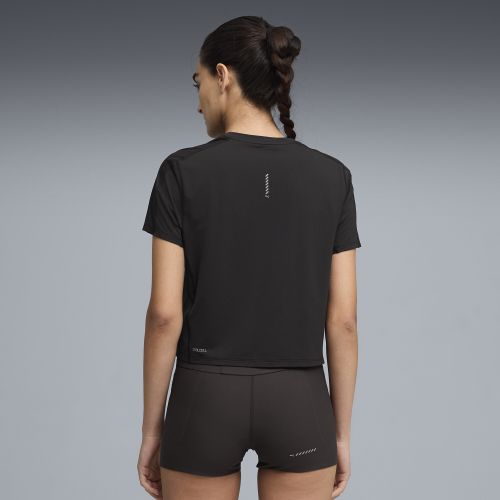 Camiseta de corte rectangular Run coolCELL para mujer, Ropa, Negro, S - PUMA - Modalova