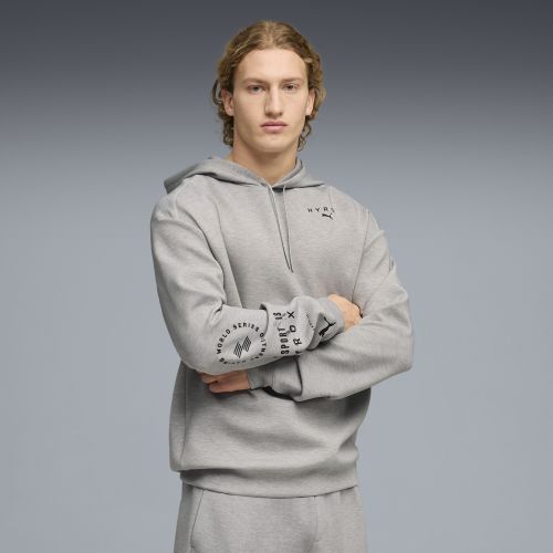 Felpa con cappuccio x HYROX CLOUDSPUN da uomo, Accessori, Grigio, S - PUMA - Modalova