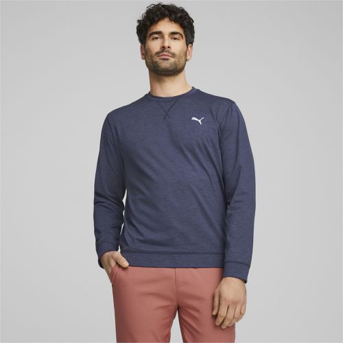 Sudadera de golf jaspeada con cuello redondo Cloudspun para hombre - PUMA - Modalova