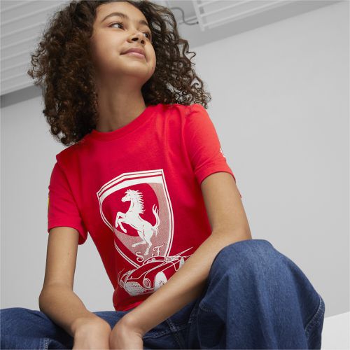 Camiseta de carreras Scuderia Ferrari para jóvenes - PUMA - Modalova