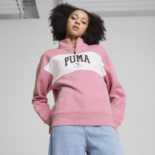 Sudadera con capucha SQUAD con cremallera de un cuarto para mujer - PUMA - Modalova