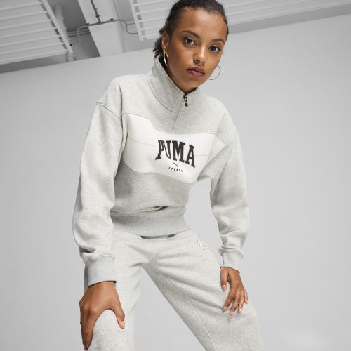 Sudadera con capucha SQUAD con cremallera de un cuarto para mujer - PUMA - Modalova