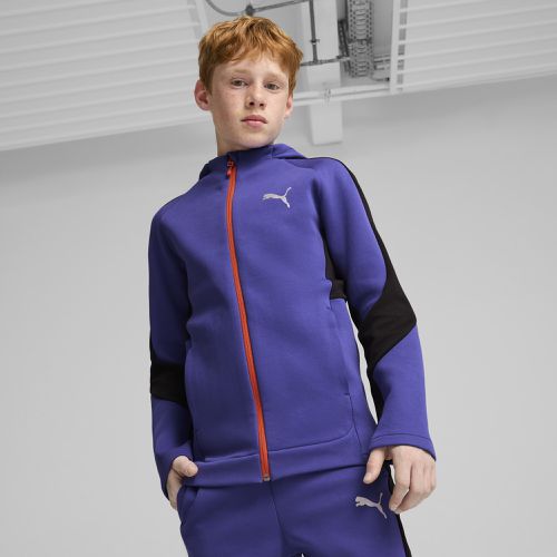 Sudadera juvenil EVOSTRIPE con cremallera - PUMA - Modalova