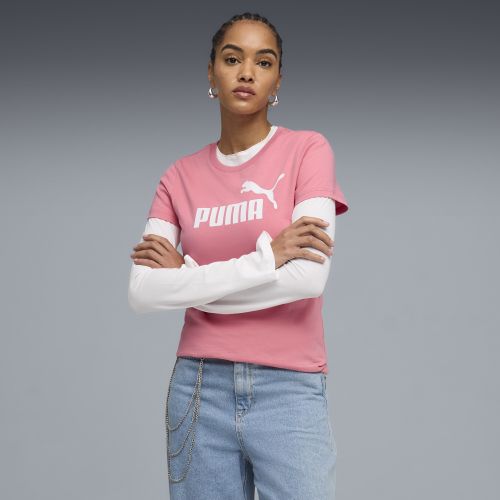 Camiseta ESS No. 1 Logo para mujer, Ropa, Rosa, XXS - PUMA - Modalova