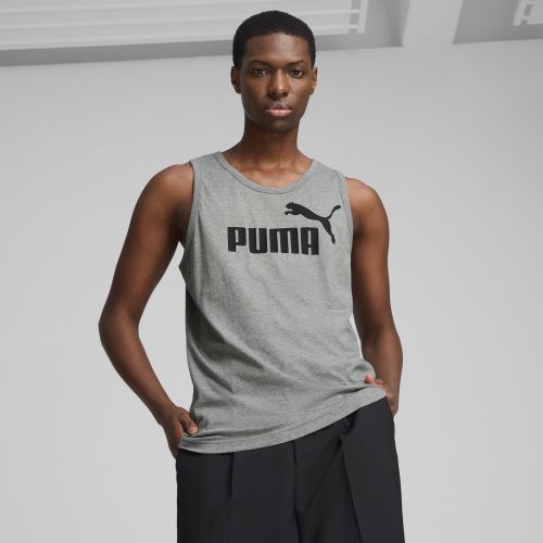 Essentials No. 1 Logo Tank Top Men in Gray | Size Large - PUMA - Modalova