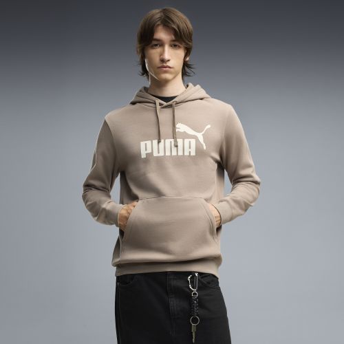 Essentials No. 1 Logo Hoodie Men in Beige | Size Large - PUMA - Modalova