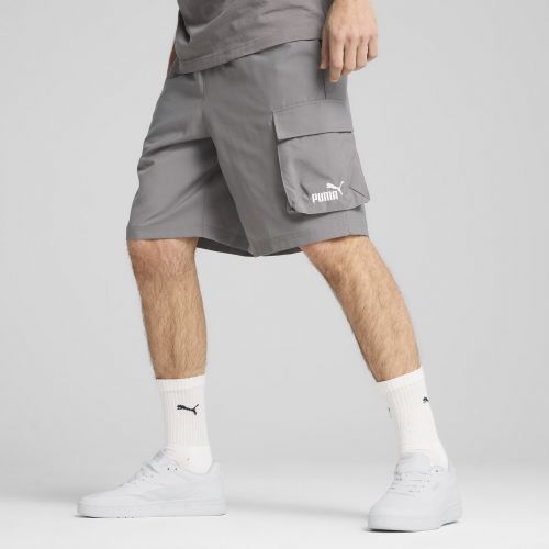 Shorts cargo de punto Essentials con logo n.º 1 9" para hombre - PUMA - Modalova