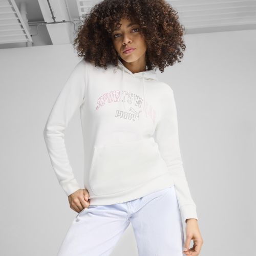 Sudadera con capucha ESS+ LOGO LAB para mujer - PUMA - Modalova