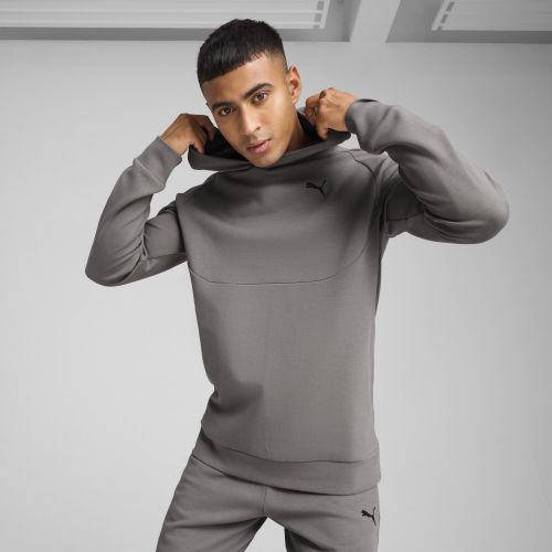 Felpa con cappuccio TECH da uomo, Abbigliamento, Grigio, L - PUMA - Modalova