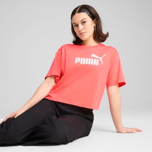 T-shirt cropped con logo ESS N. 1 vestibilità comoda da donna - PUMA - Modalova