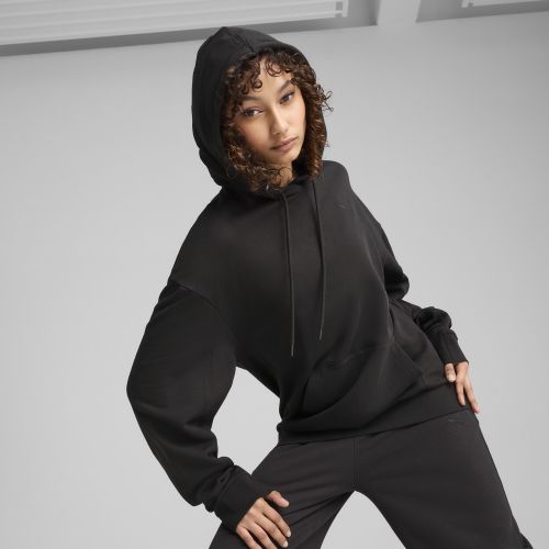 Sudadera con capucha holgada HER para mujer, Ropa, Negro, XXS - PUMA - Modalova