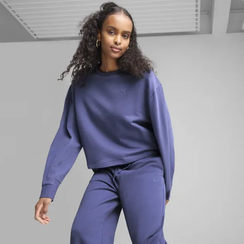 Sudadera holgada HER para mujer, Ropa, Azul, XXS - PUMA - Modalova