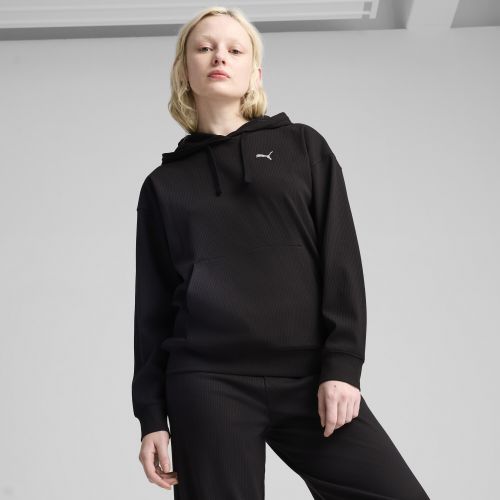 Sudadera de canalé con capucha ESS ELEVATED Comfort para mujer - PUMA - Modalova