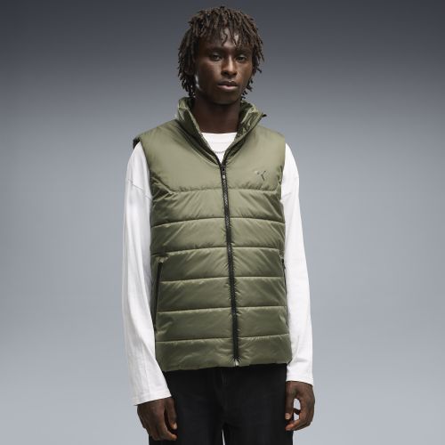 Essentials Padded Vest Men in Green | Size Large - PUMA - Modalova