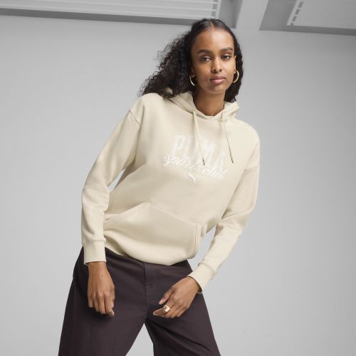 Sudadera holgada con capucha CLASS para mujer, Ropa, Blanco, XXS - PUMA - Modalova
