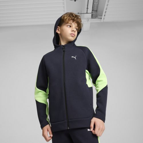 Sudadera EVOSTRIPE con cremallera juvenil - PUMA - Modalova