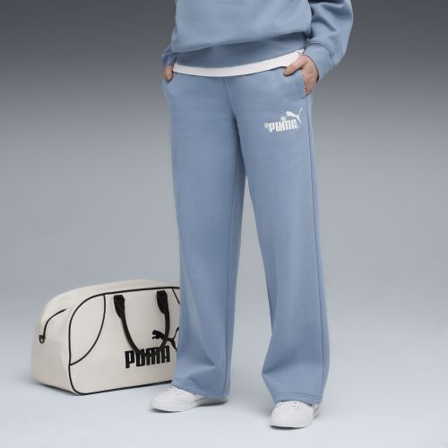 Pantalon droit confort à logo Essentials Nature 2.0 , Accessoires, Bleu, XXS - PUMA - Modalova