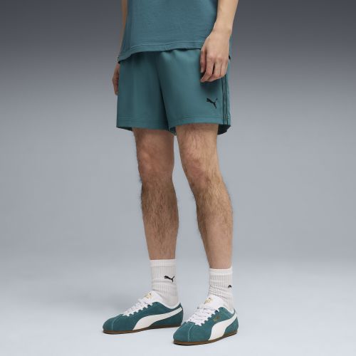 Shorts in tessuto Essentials Tape da 5" da uomo, Accessori, Verde, S - PUMA - Modalova