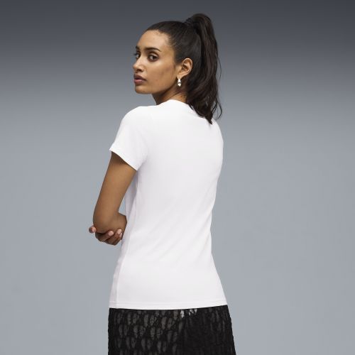 Camiseta Essentials Script para mujer, Ropa, Blanco, S - PUMA - Modalova
